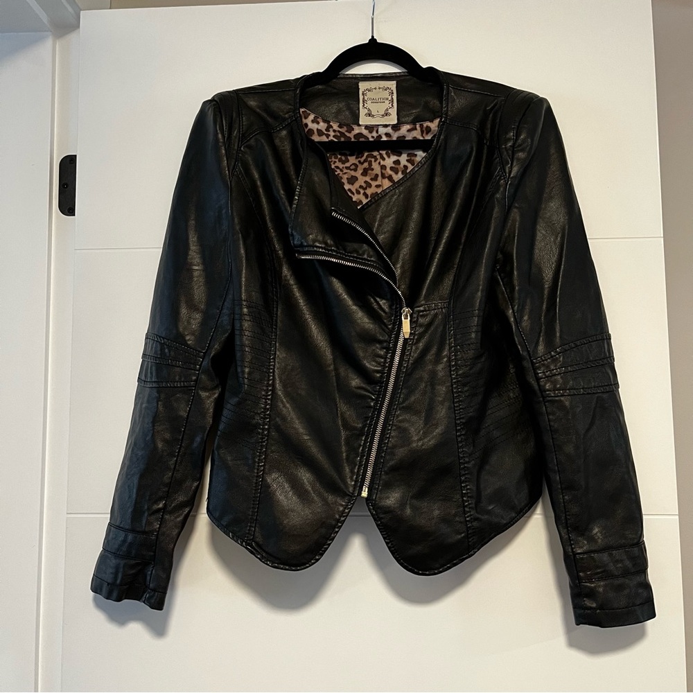 Downtown Coalition | Faux Leather Jacket